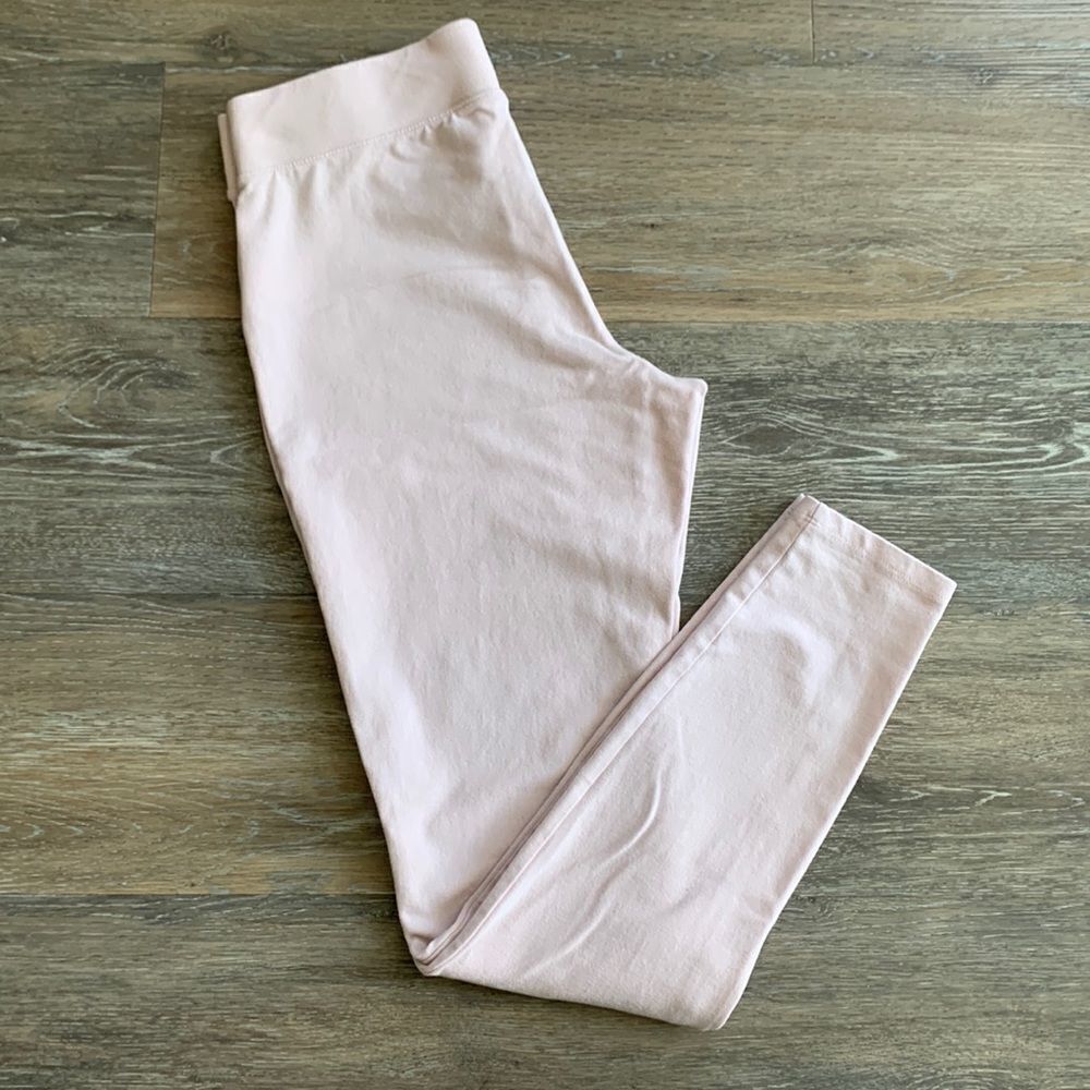 Old Navy leggings light pink color like new size small